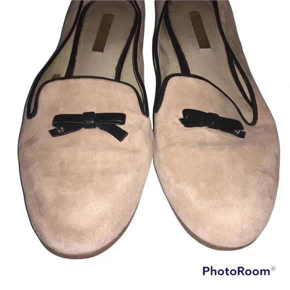 Louise Et Cie Pink Suede Anniston Loafers Ladies size 8.5 - Picture 5 of 8